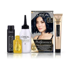 L'Oreal Lu0027Oréal Preference Haarkleuring 2.1 Bangkok - Blauw Zwart 9 L'Oreal Lu0027Oréal Preference Haarkleuring 2.1 Bangkok - Blauw Zwart -Voedingssupplementen Winkel 1010236 4