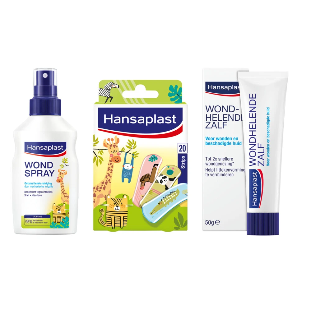 Hansaplast Wondverzorging Pakket 3 Hansaplast Wondverzorging Pakket