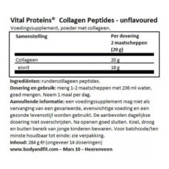 Vital Proteins Collageen Peptiden 9 Vital Proteins Collageen Peptiden -Voedingssupplementen Winkel 1016640 4 1