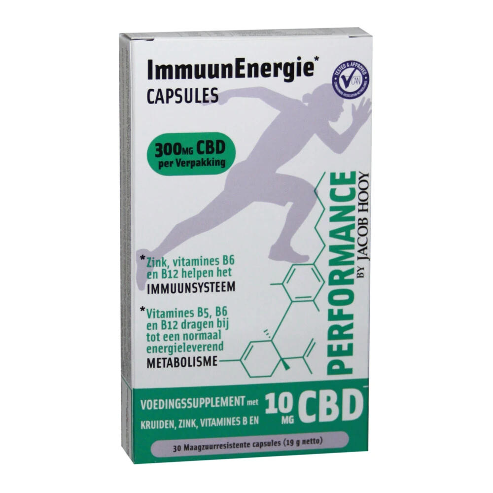 Jacob Hooy Performance ImmuunEnergie Met CBD 3 Jacob Hooy Performance ImmuunEnergie Met CBD