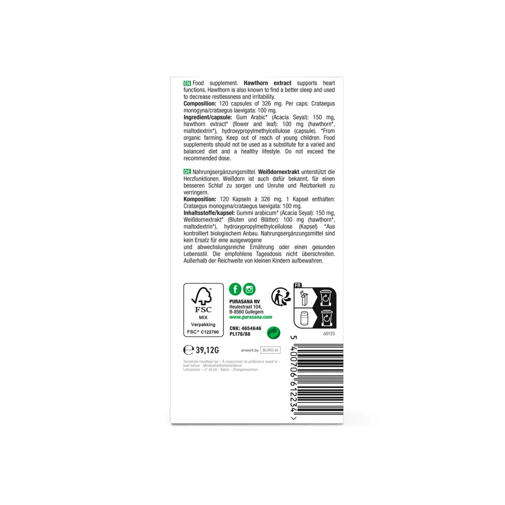 Purasana Meidoorn 5 Purasana Meidoorn - Afbeelding 3