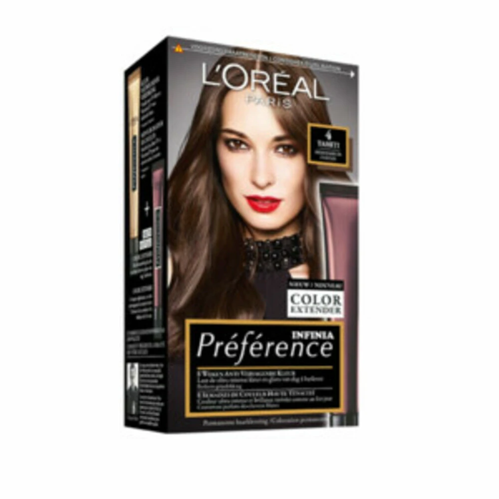 L'Oreal Lu0027Oréal Preference Haarkleuring 04 Tahiti - Middenbruin + Magic Retouch Uitgroeispray Middenbruin 75 Ml Pakket 4 L'Oreal Lu0027Oréal Preference Haarkleuring 04 Tahiti - Middenbruin + Magic Retouch Uitgroeispray Middenbruin 75 Ml Pakket - Afbeelding 2
