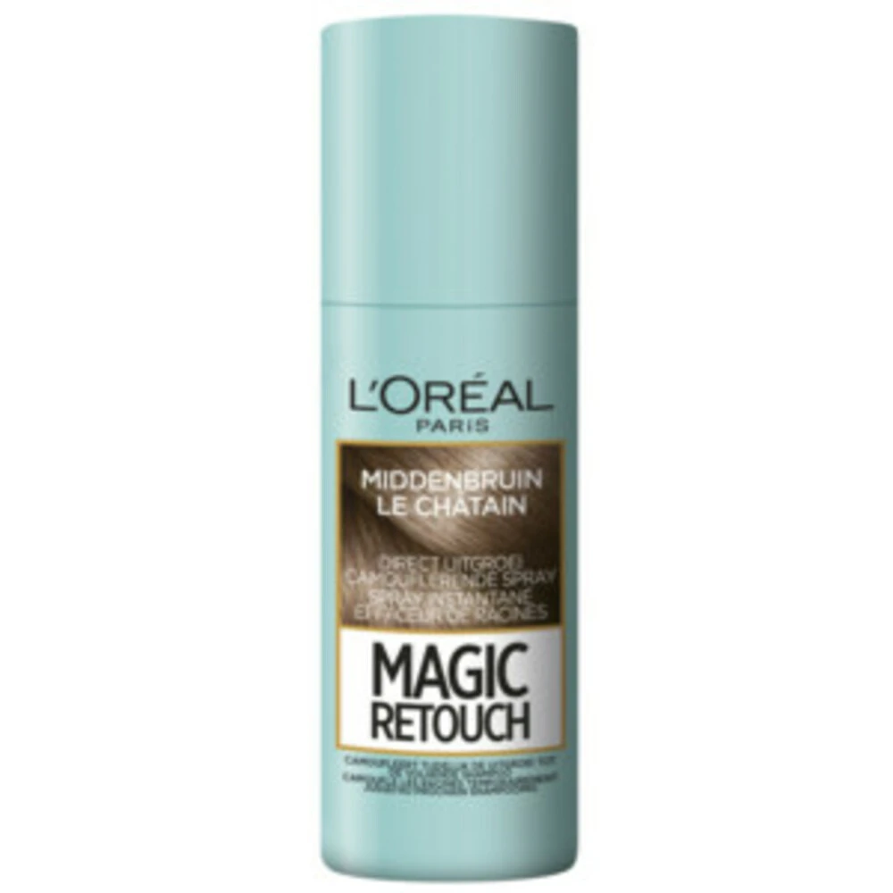 L'Oreal Lu0027Oréal Preference Haarkleuring 04 Tahiti - Middenbruin + Magic Retouch Uitgroeispray Middenbruin 75 Ml Pakket 5 L'Oreal Lu0027Oréal Preference Haarkleuring 04 Tahiti - Middenbruin + Magic Retouch Uitgroeispray Middenbruin 75 Ml Pakket - Afbeelding 3