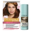 L'Oreal Lu0027Oréal Excellence Creme Haarverf 4.54 Kastanje Middenbruin + Magic Retouch Uitgroeispray Middenbruin 75 Ml Pakket -Voedingssupplementen Winkel 1029957