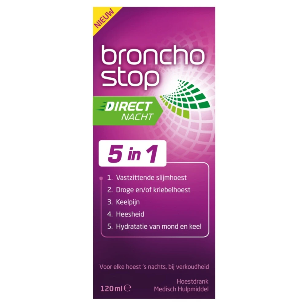 Bronchostop Direct Nacht 5-in-1 3 Bronchostop Direct Nacht 5-in-1