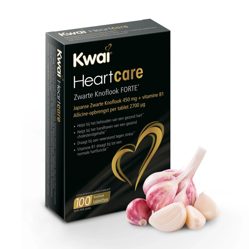 Kwai Heartcare Zwarte Knoflook Forte 3 Kwai Heartcare Zwarte Knoflook Forte