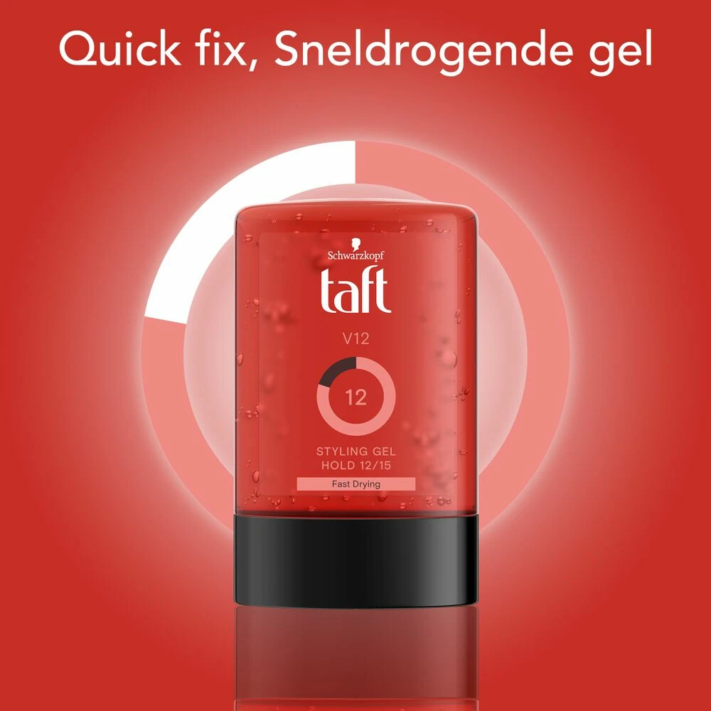 6x Taft Styling Gel V12 4 6x Taft Styling Gel V12 - Afbeelding 2