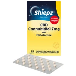 2x Shiepz Melatonine Met 7 Mg CBD -Voedingssupplementen Winkel 1035138 3