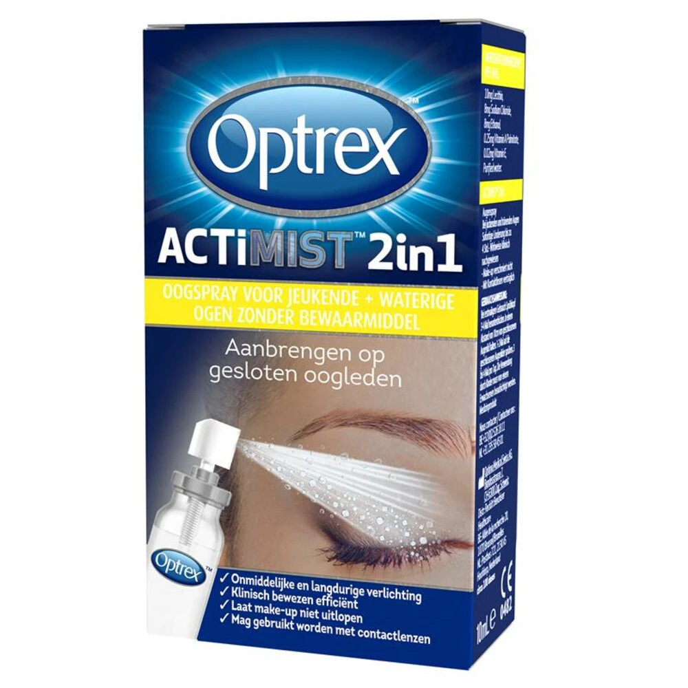 Optrex Actimist 2 In 1 Oogspray Jeukende En Waterige Ogen 3 Optrex Actimist 2 In 1 Oogspray Jeukende En Waterige Ogen