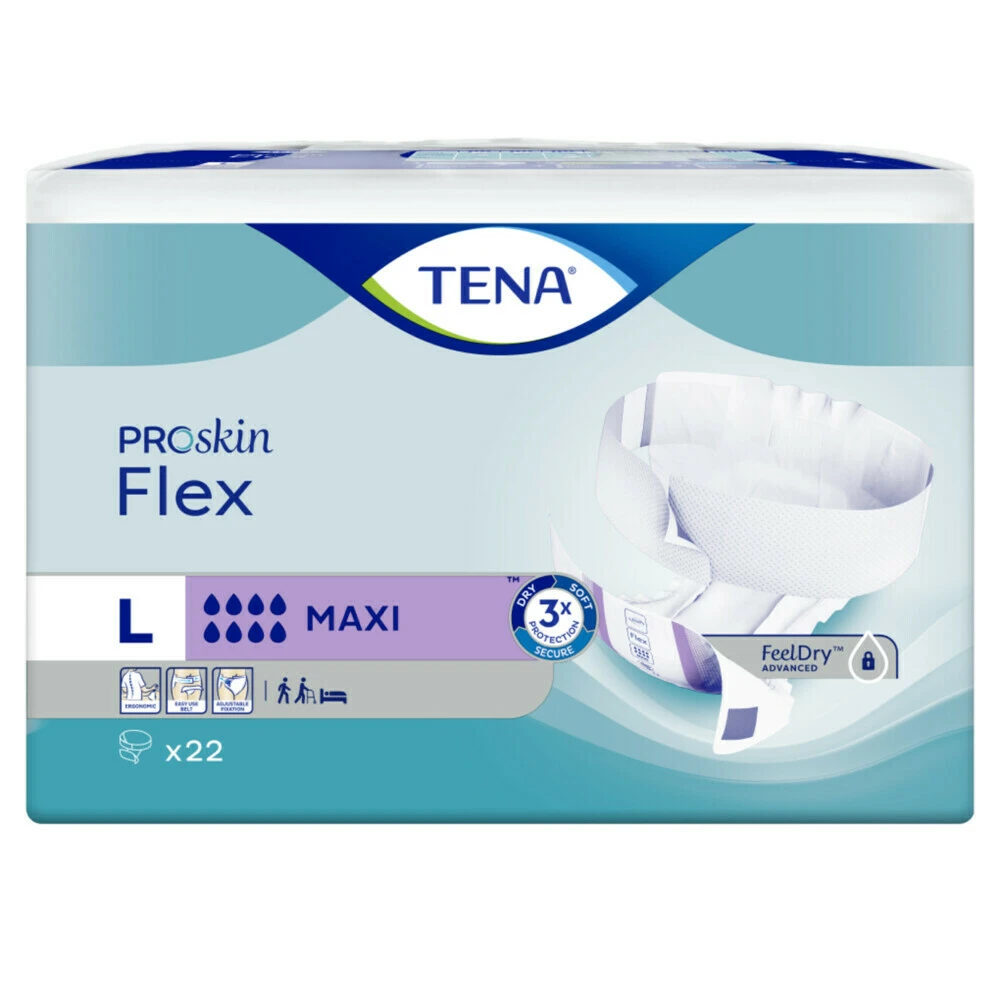 TENA Flex Maxi Large Proskin 4 TENA Flex Maxi Large Proskin - Afbeelding 2