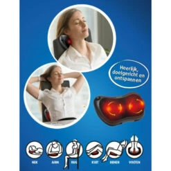 Lucovitaal Orthopedisch Massage Kussen Shiatsu 5 Lucovitaal Orthopedisch Massage Kussen Shiatsu -Voedingssupplementen Winkel 1040426 2
