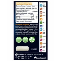 Lucovitaal Manuka Honing Zink -Voedingssupplementen Winkel 1049180 3
