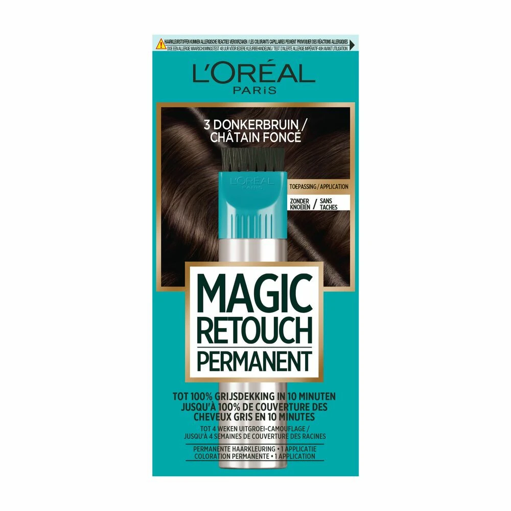 L'Oreal Lu0027Oréal Magic Retouch 3 Donkerbruin 3 L'Oreal Lu0027Oréal Magic Retouch 3 Donkerbruin