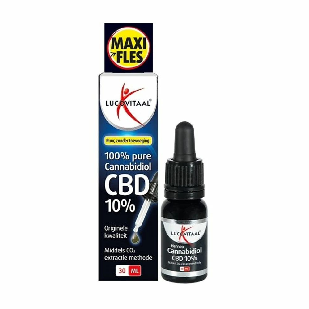 3x Lucovitaal Cbd Olie 10% 4 3x Lucovitaal Cbd Olie 10% - Afbeelding 2