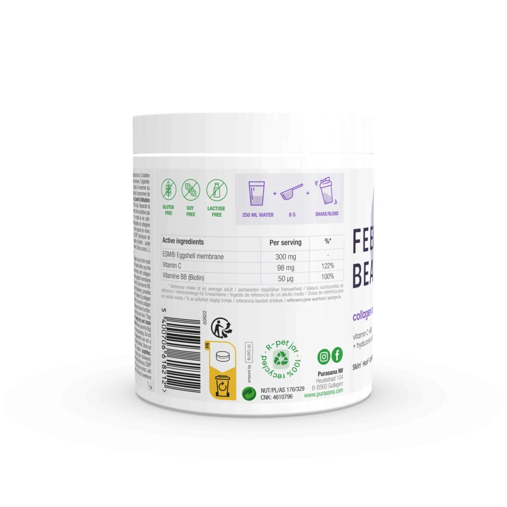 3x Purasana Collageen Zwarte Bes 5 3x Purasana Collageen Zwarte Bes - Afbeelding 3