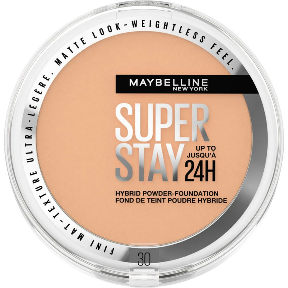 Maybelline SuperStay 24H Hybrid Powder Foundation 30 3 Maybelline SuperStay 24H Hybrid Powder Foundation 30