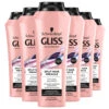 6x Gliss Split End Shampoo -Voedingssupplementen Winkel 1072022