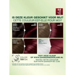Garnier Nutrisse Creme Haarverf 46 - Roodbruin 8 Garnier Nutrisse Creme Haarverf 46 - Roodbruin -Voedingssupplementen Winkel 132107 3