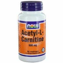 NOW Acetyl L Carnitine 500mg