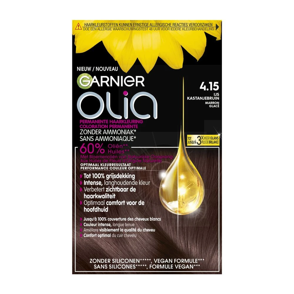 Garnier Olia 4.15 - Ijs-chocolade Bruin 3 Garnier Olia 4.15 - Ijs-chocolade Bruin