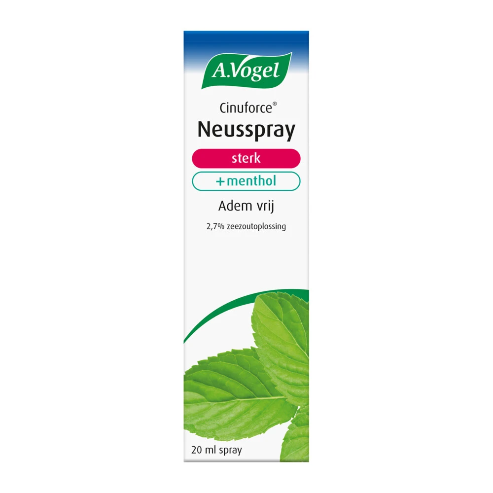 2x A.Vogel Cinuforce Neusspray Extra Sterk 5 2x A.Vogel Cinuforce Neusspray Extra Sterk - Afbeelding 3