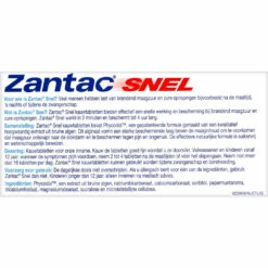 3x Zantac Snel Kauwtabletten 9 3x Zantac Snel Kauwtabletten -Voedingssupplementen Winkel 965573 4