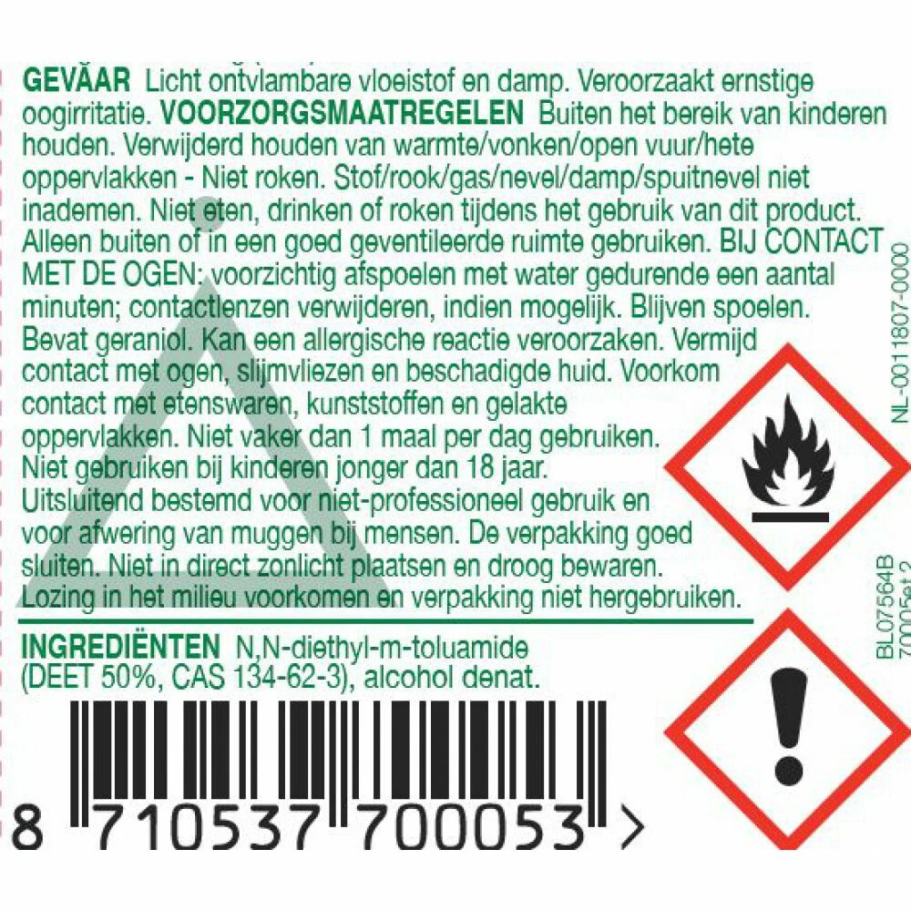 Jungle Formula Spray Maximum 50% Deet 6 Jungle Formula Spray Maximum 50% Deet - Afbeelding 4