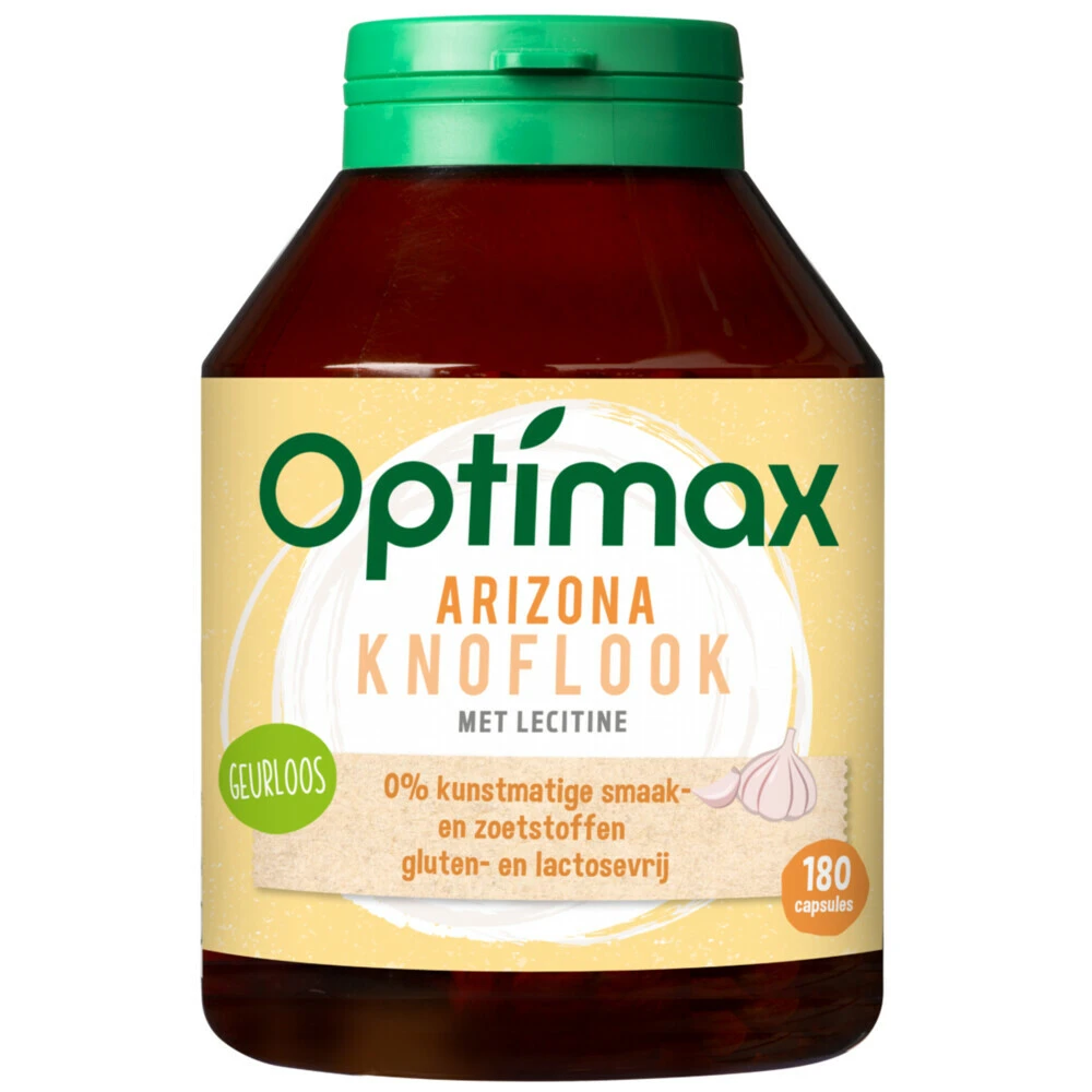 Optimax Arizona Knoflook Met Lecithine 3 Optimax Arizona Knoflook Met Lecithine