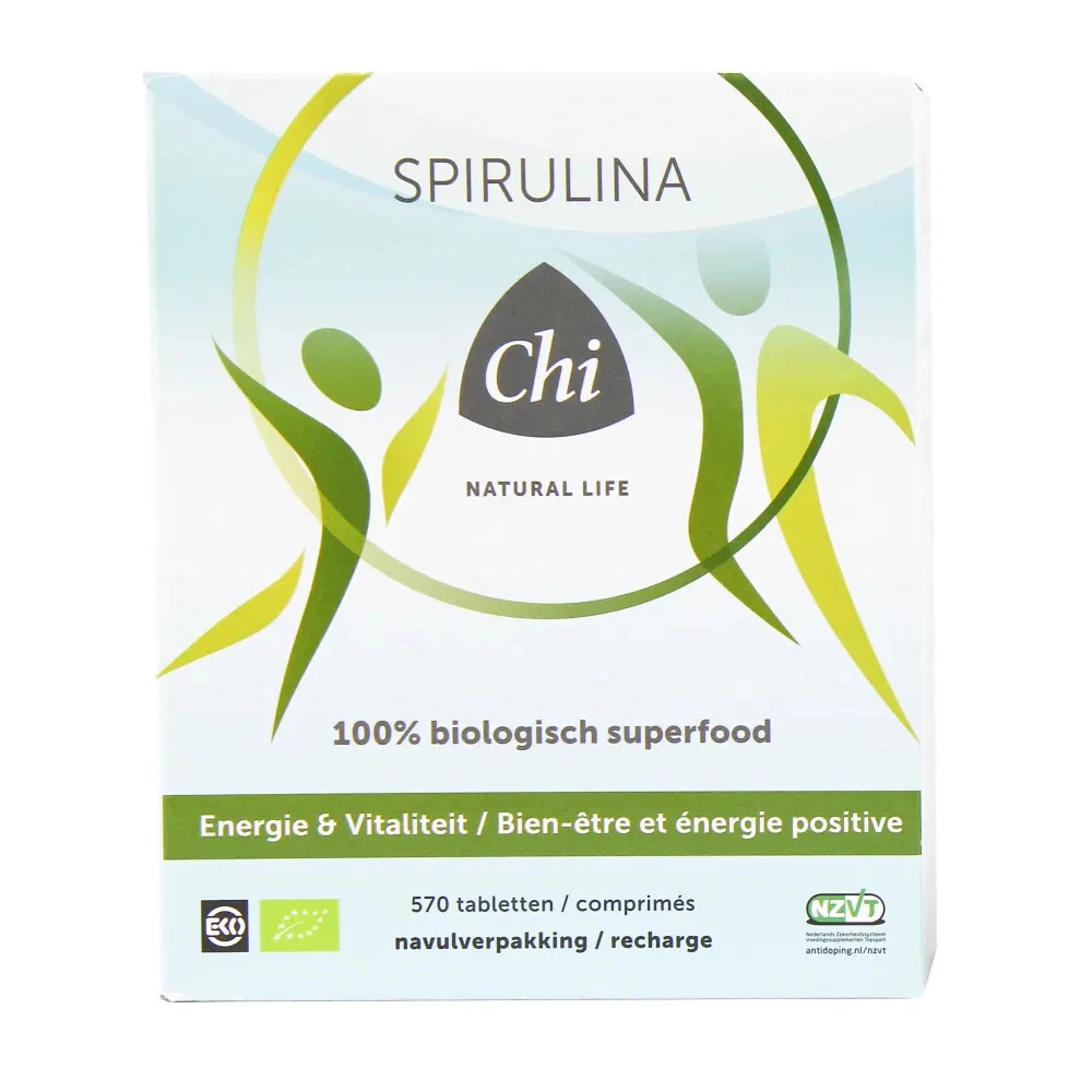 Chi Natural Life Bio Spirulina 500 Mg Navulling 3 Chi Natural Life Bio Spirulina 500 Mg Navulling
