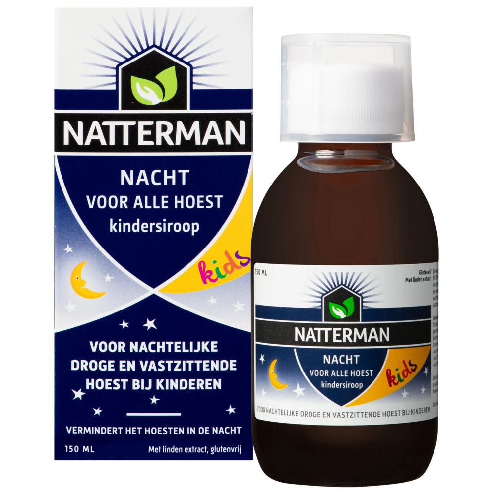 Natterman Alle Hoest Nacht Kindersiroop 4 Natterman Alle Hoest Nacht Kindersiroop - Afbeelding 2