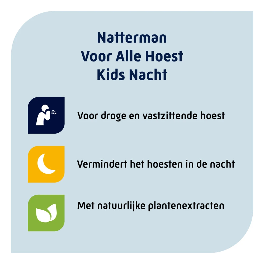 Natterman Alle Hoest Nacht Kindersiroop 6 Natterman Alle Hoest Nacht Kindersiroop - Afbeelding 4
