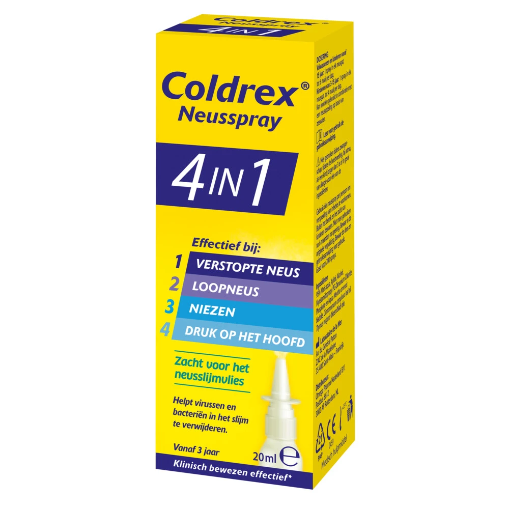 3x Coldrex Neusspray 3 In 1 3 3x Coldrex Neusspray 3 In 1